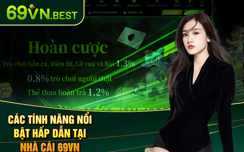 Các Tính Năng Nổi Bật Hấp Dẫn Tại Nhà Cái 69vn